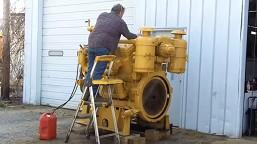 Двигатель Caterpillar 9504