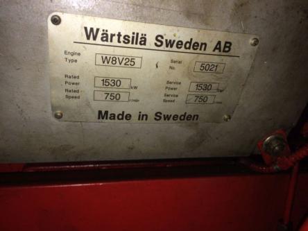 Двигатель Wartsila 9551