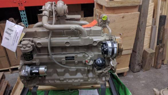 Двигатель John Deere 9536